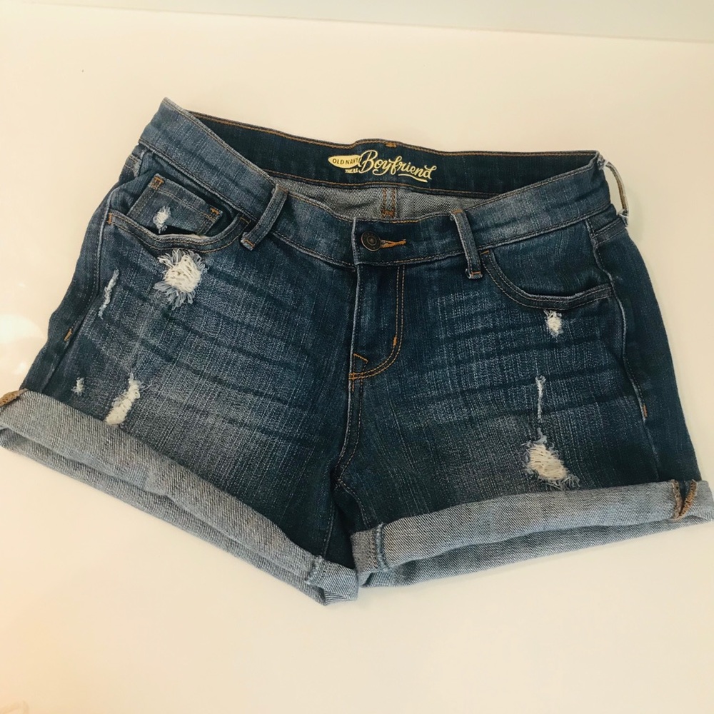 Old Navy distressed jean shorts Size 2